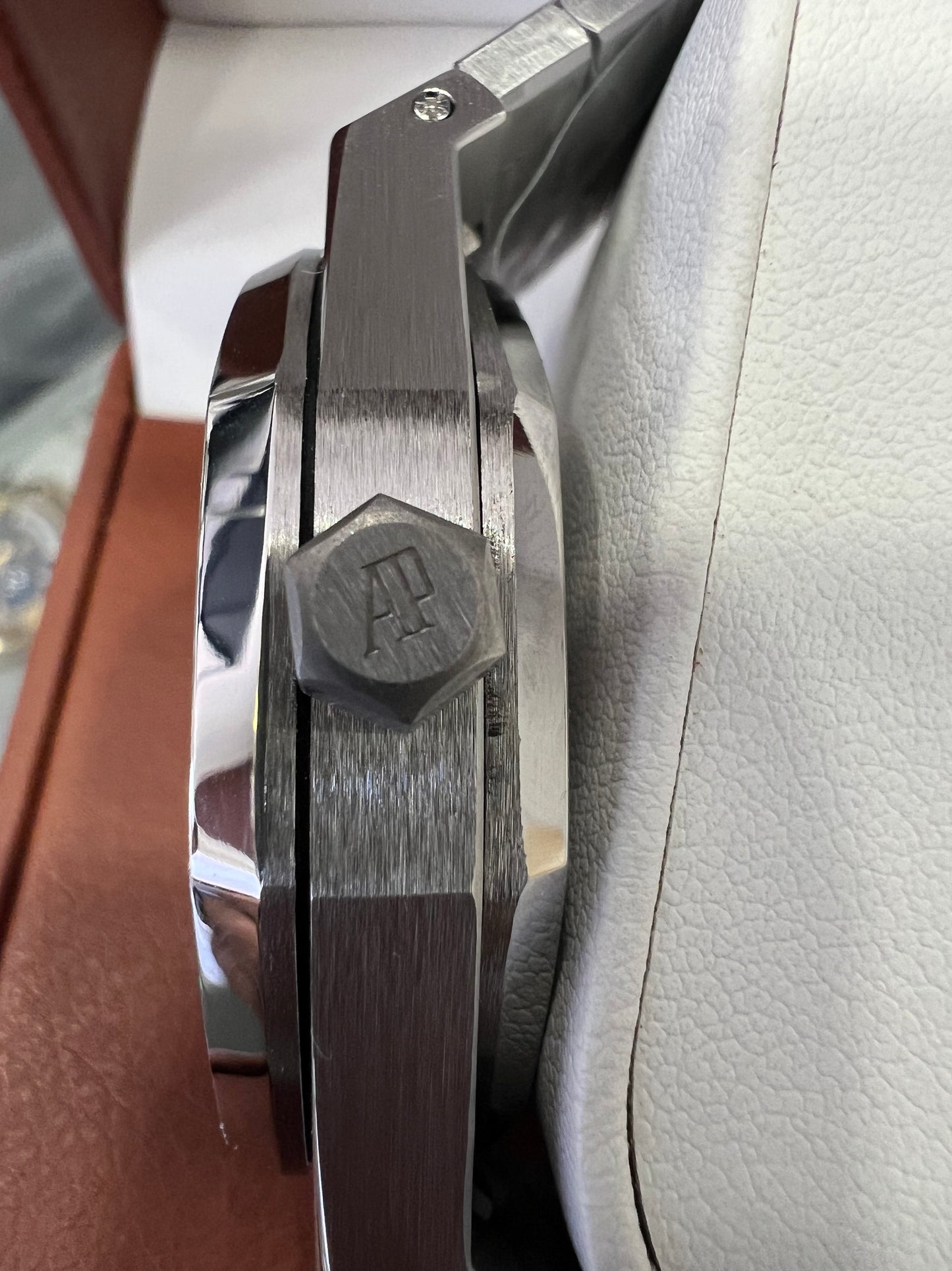 Audemars Piguet Royal Oak Double Balance Wheel Openworked Steel Black Dial 41mm