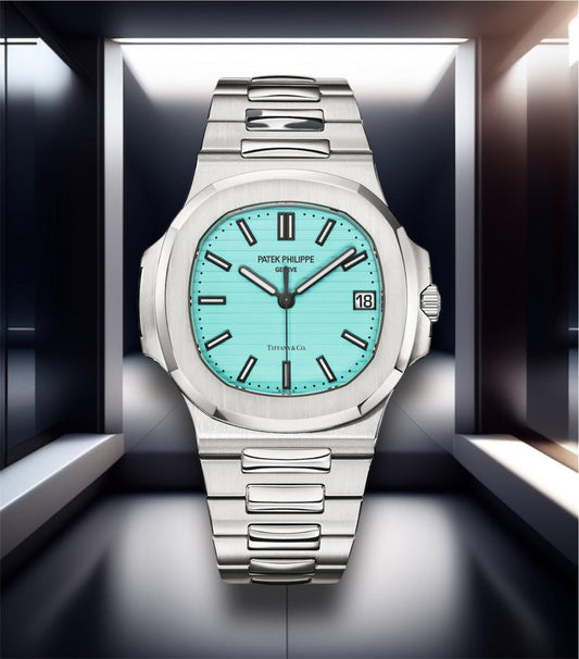 Patek Philippe Nautilus Steel Tiffany Blue Dial 40.5mm