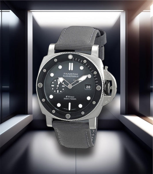 Panerai Submersible Quarantaquattro Esteel Grigio Roccia 44mm