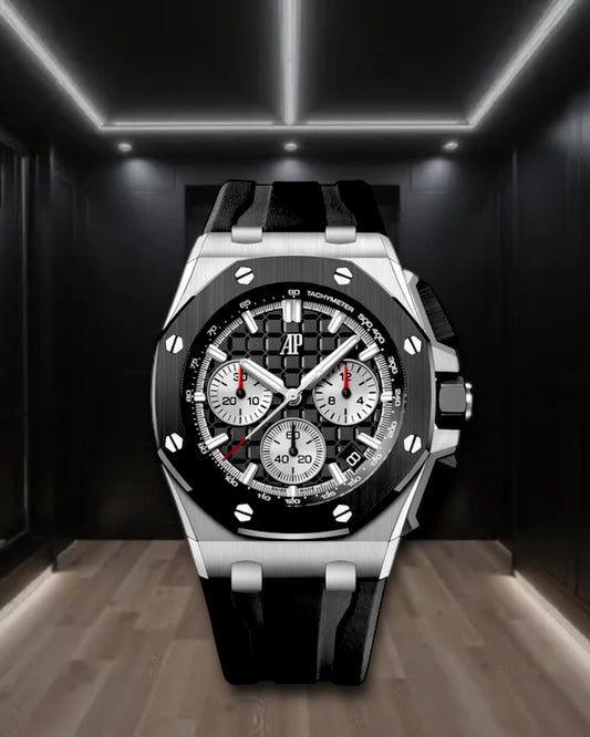 Audemars Piguet Royal Oak Offshore White Chronograph Gray Dial 43mm 