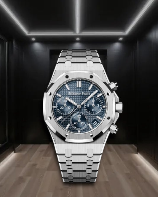 Audemars Piguet Royal Oak Chronograph Steel Blue Dial 41mm