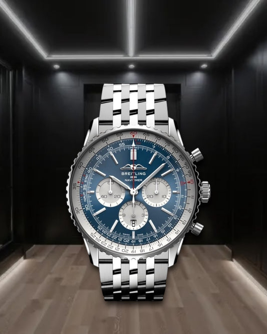Breitling Navitimer B01 Chronograph Blue Dial 43mm