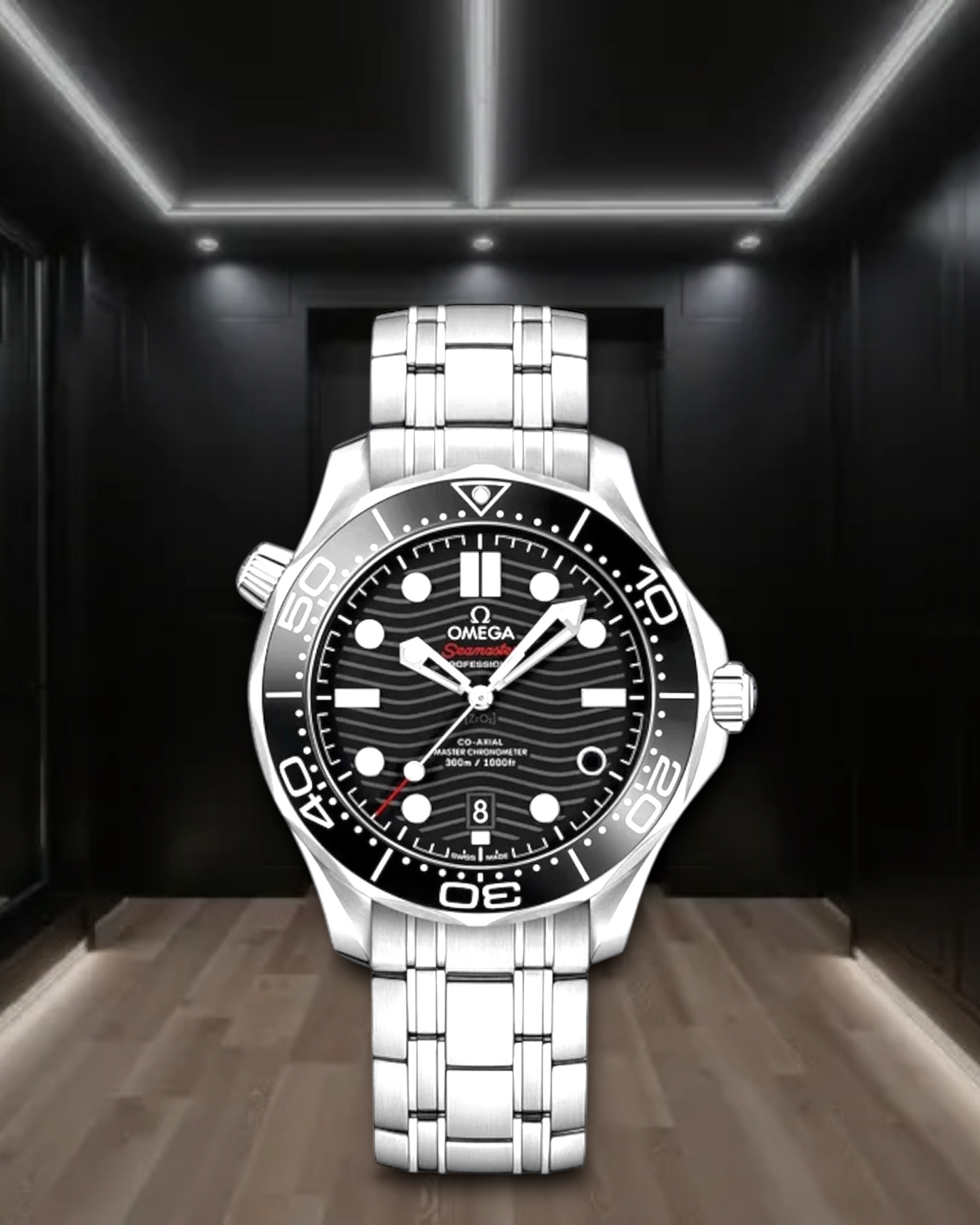 Omega Seamaster Diver 300 Steel Black Dial 42mm