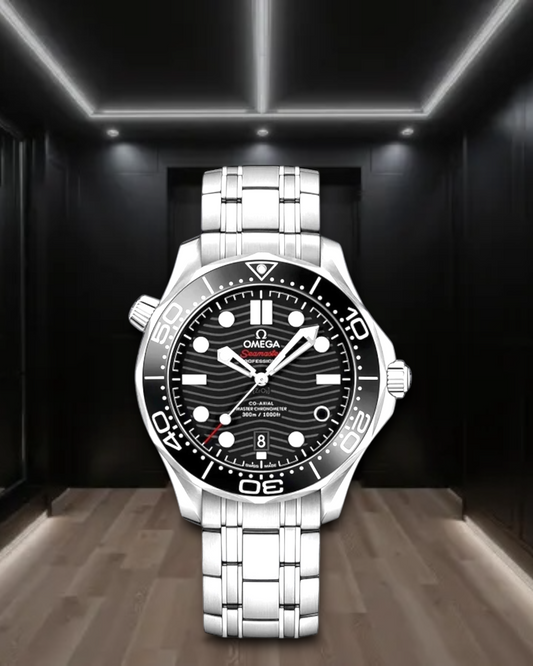 Omega Seamaster Diver 300 Steel Black Dial 42mm