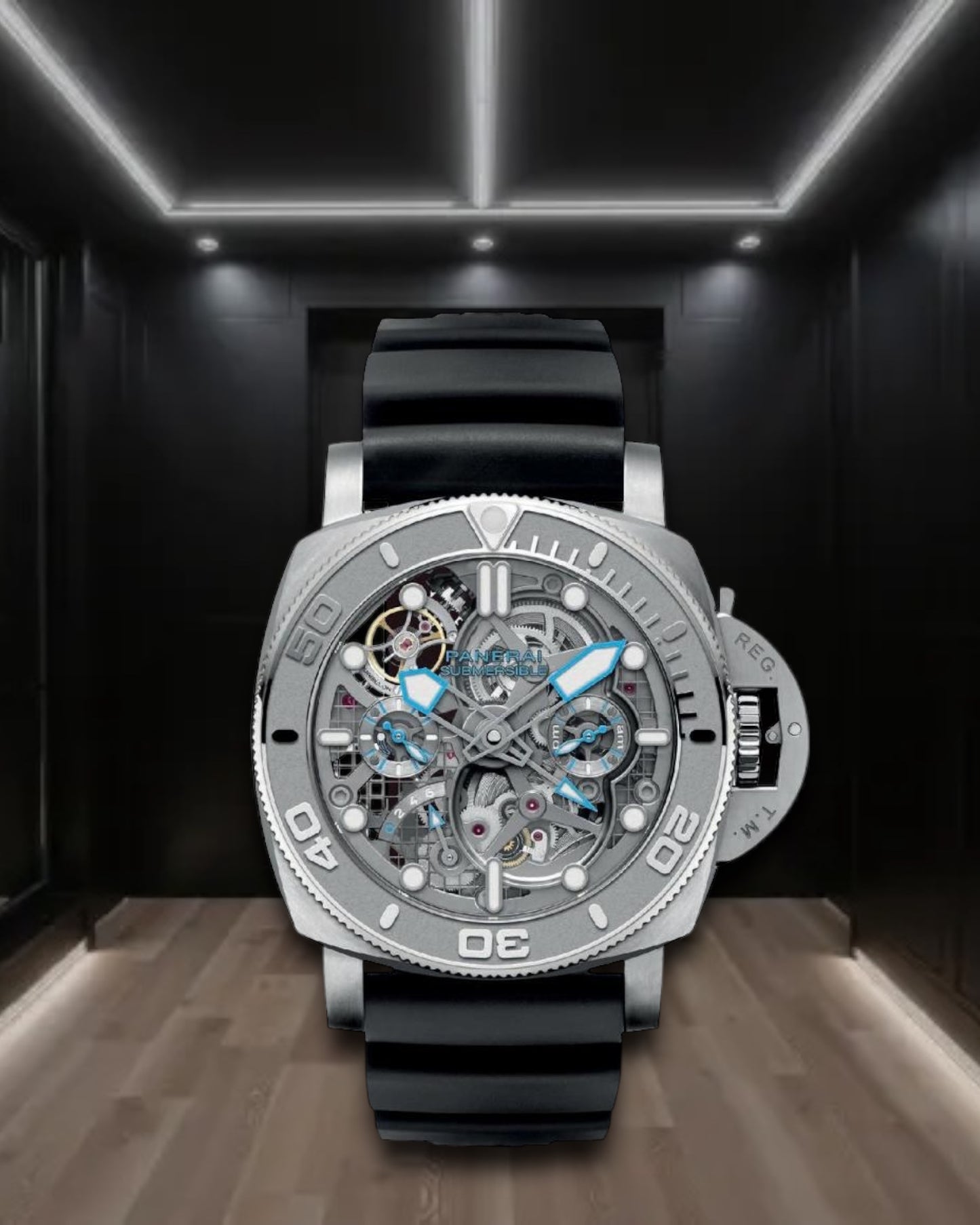 Panerai Submersible Ecopangaea Tourbillon GMT Mike Horn Edition 50mm