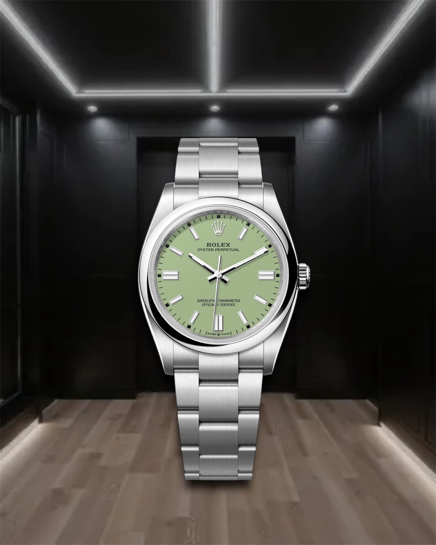 Oyster Perpetual Pistachio Dial 36mm