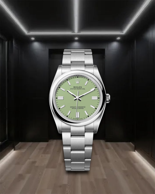 Oyster Perpetual Pistachio Dial 36mm