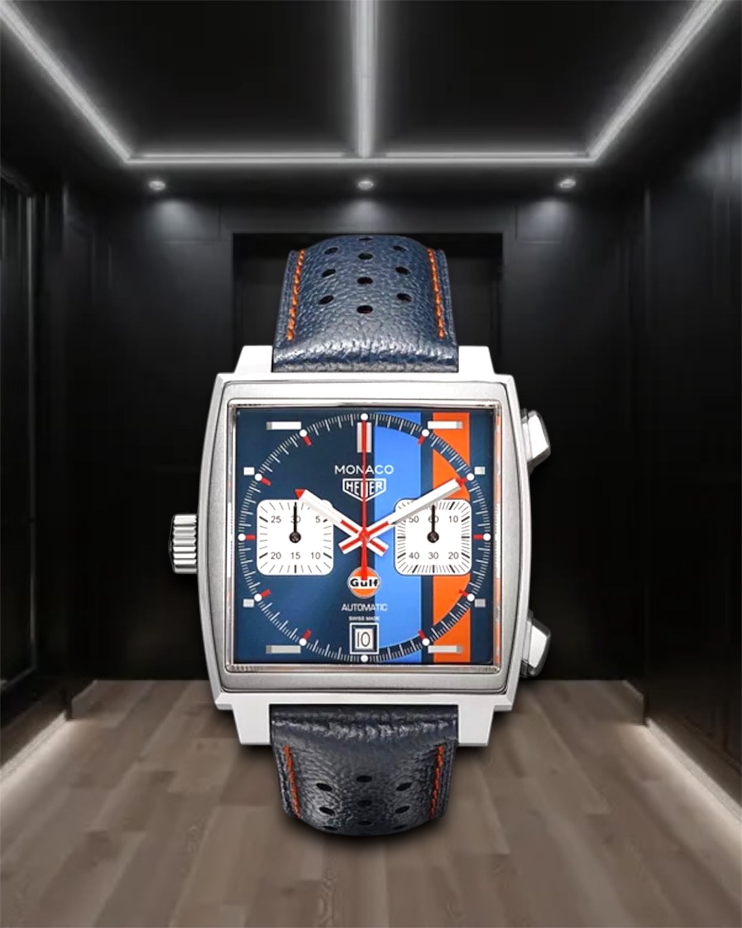TAG Heuer Monaco Gulf Special Edition 39mm CAW211R.FC6401