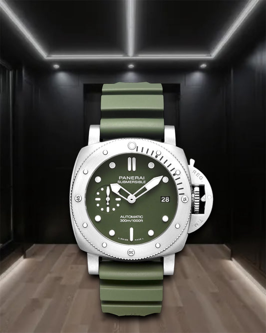 Panerai Submersible Verde Militare 42mm PAM01055