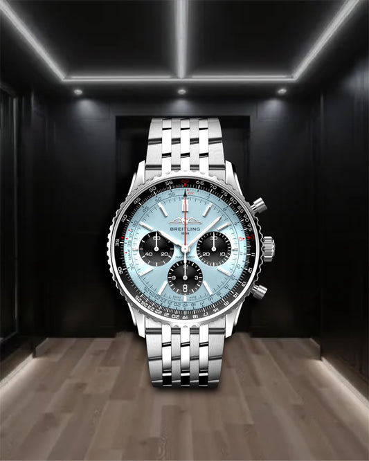 Breitling Navitimer B01 Chronograph Light Blue Dial 43mm