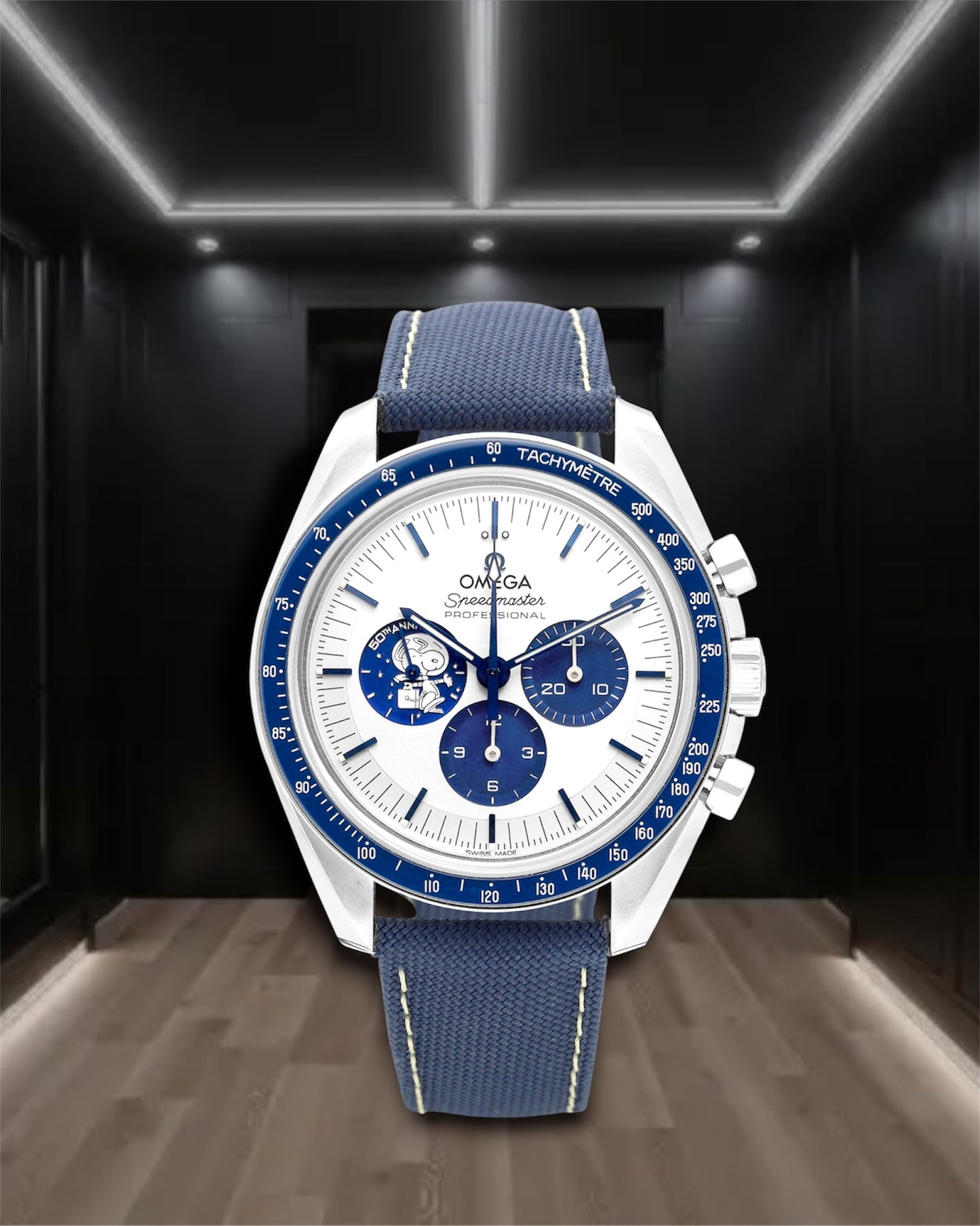 Omega Speedmaster "Silver Snoopy Award" 50th Anniversary 42mm