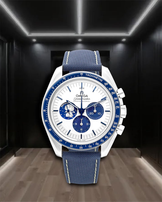 Omega Speedmaster "Silver Snoopy Award" 50th Anniversary 42mm