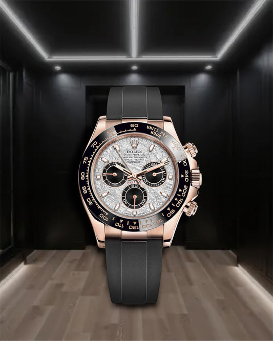 Daytona Cosmograph Oysterflex Everose Gold Meteorite Dial 