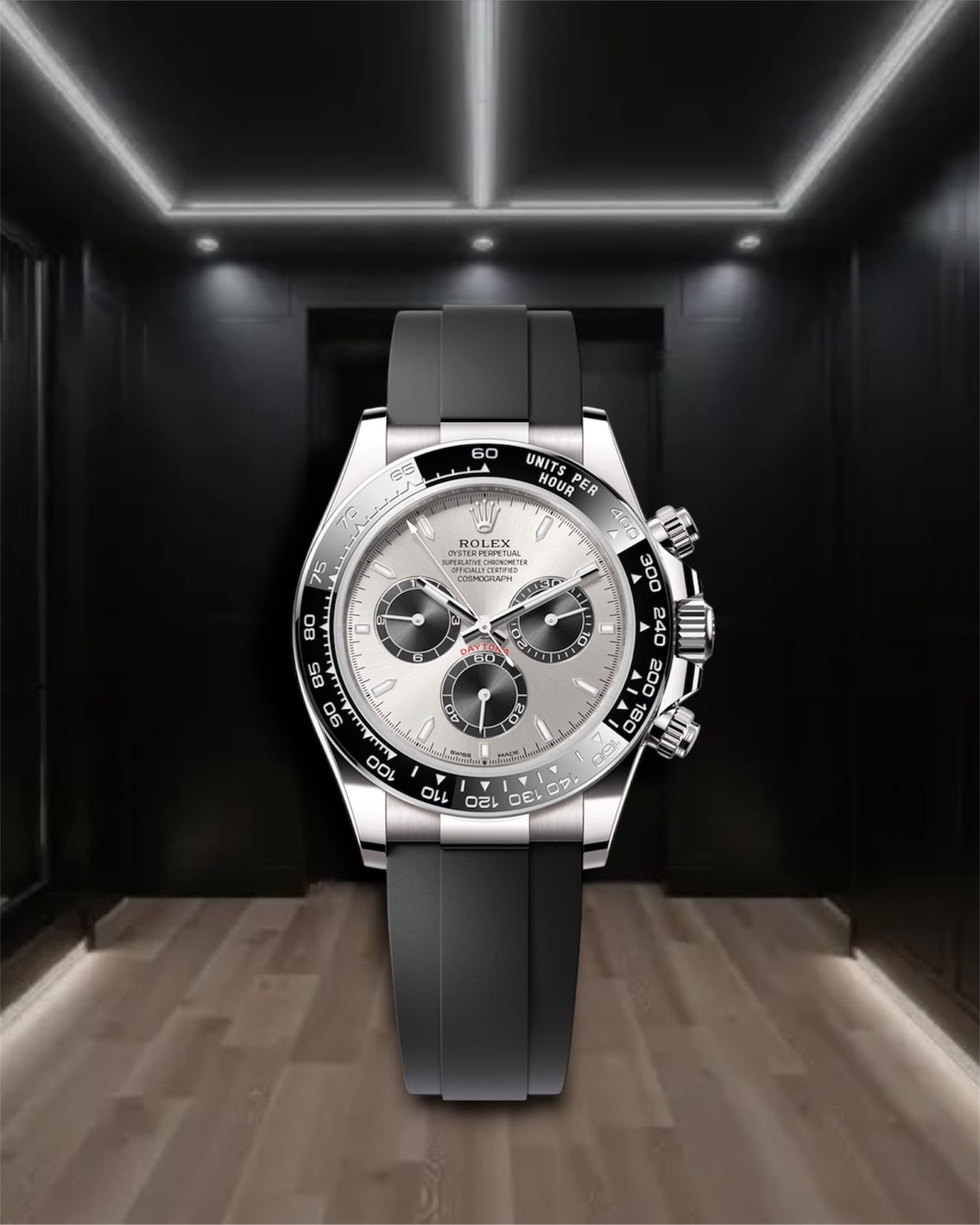 Daytona Cosmograph Steel Grey Dial "Ghost" Oysterflex