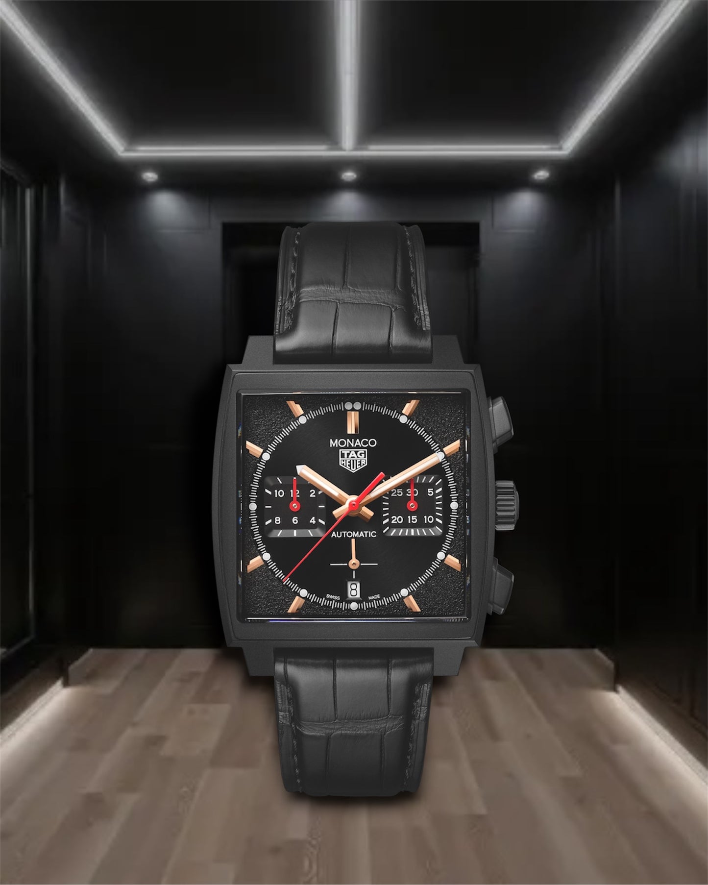 Tag Heuer Monaco Chronograph “Dark Lord” Special Edition 39mm Ref CBL2180.FC6497