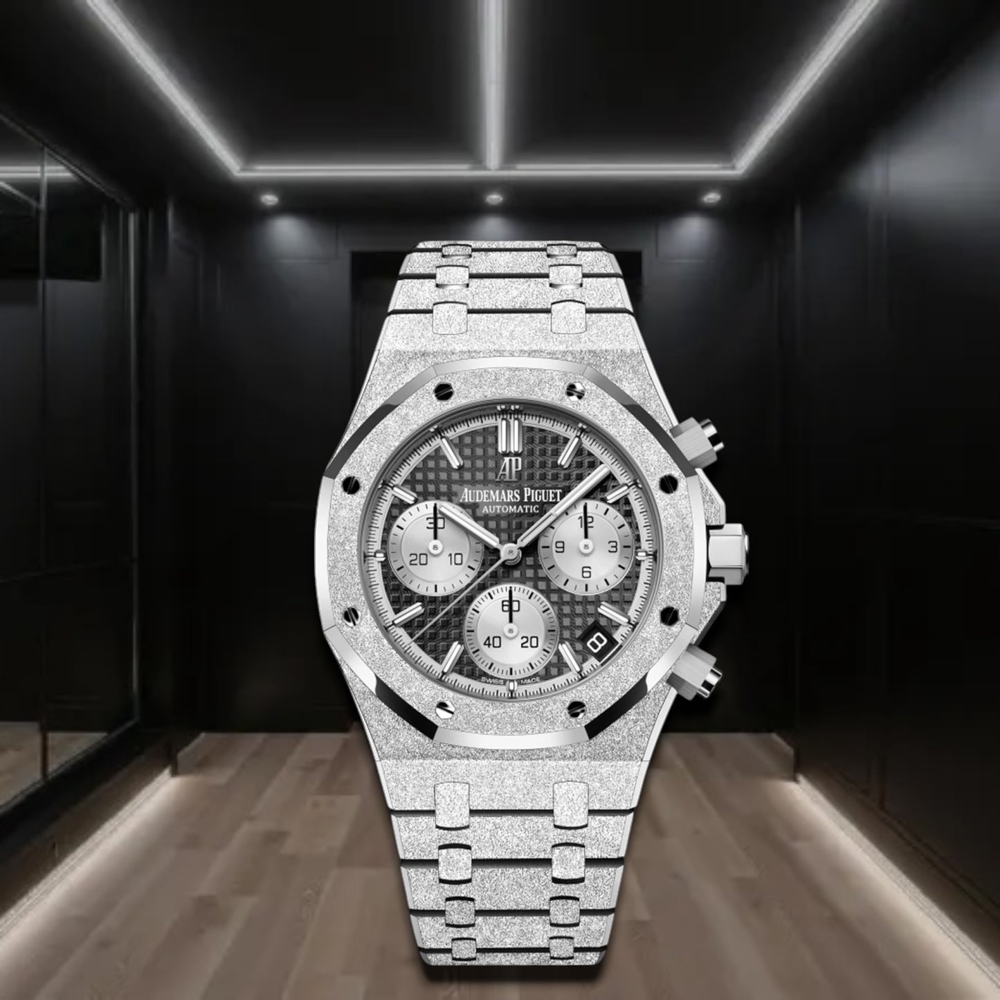 Audemars Piguet Royal Oak Chronograph Frosted Steel 41mm