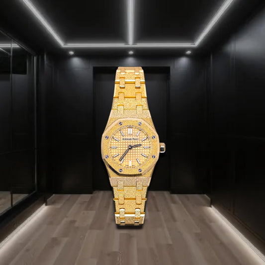 Audemars Piguet Royal Oak Mini Frosted Gold 23mm