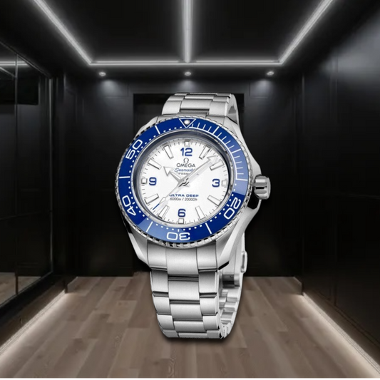 Omega Seamaster Planet Ocean Ultra Deep White 45.5mm