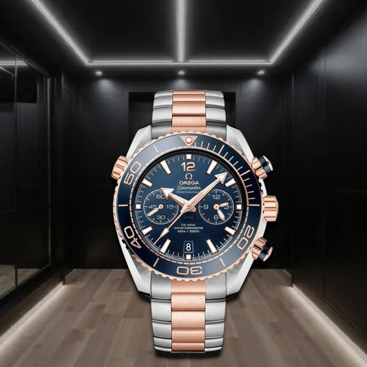 Omega Seamaster Planet Ocean 600M Co-Axial Master Chronometer Chronograph Sedna 45.5mm