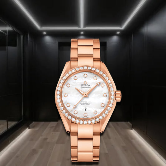 Seamaster Aqua Terra Sedna Mother Of Pearl Dial 34mm