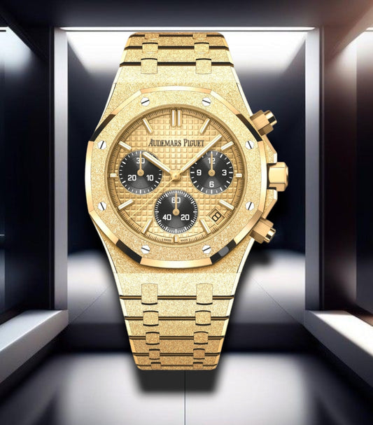 Audemars Piguet Royal Oak Chronograph Frosted Gold 41mm 