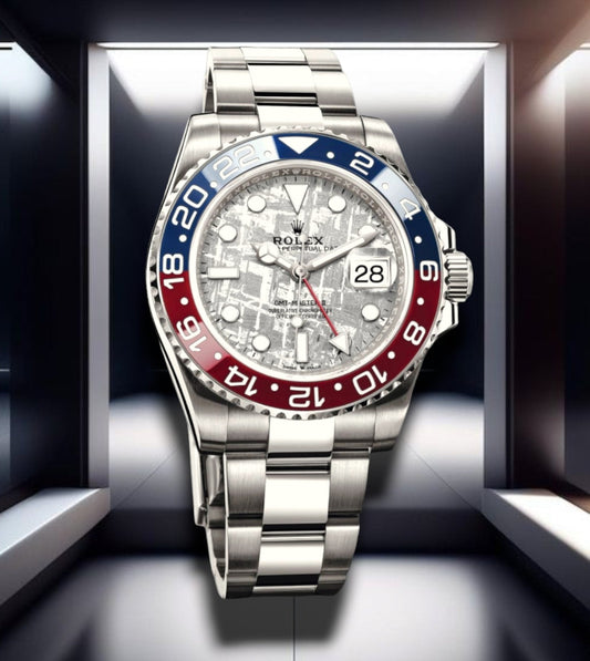 GMT-Master II Pepsi Meteorite Dial Oyster 40mm 