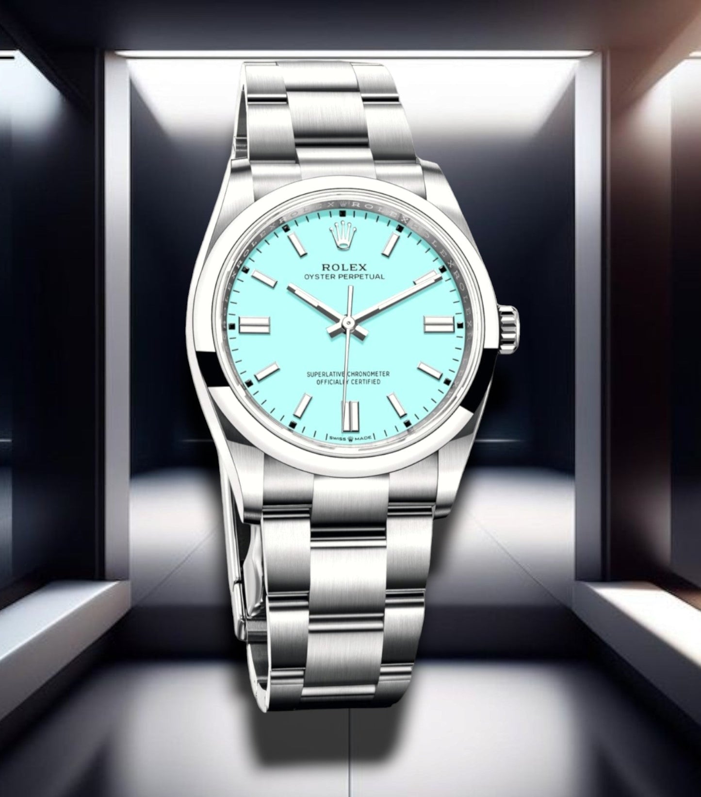 Oyster Perpetual Tiffany Blue 36mm