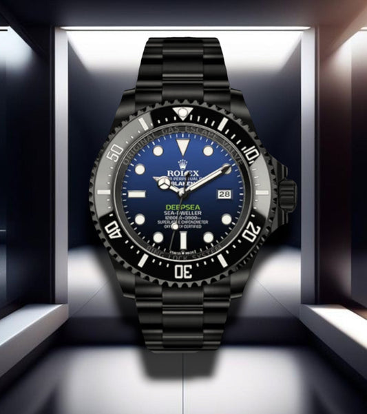 Sea Dweller Deepsea Black Edition D-Blue Dial Ceramic Bezel 44mm