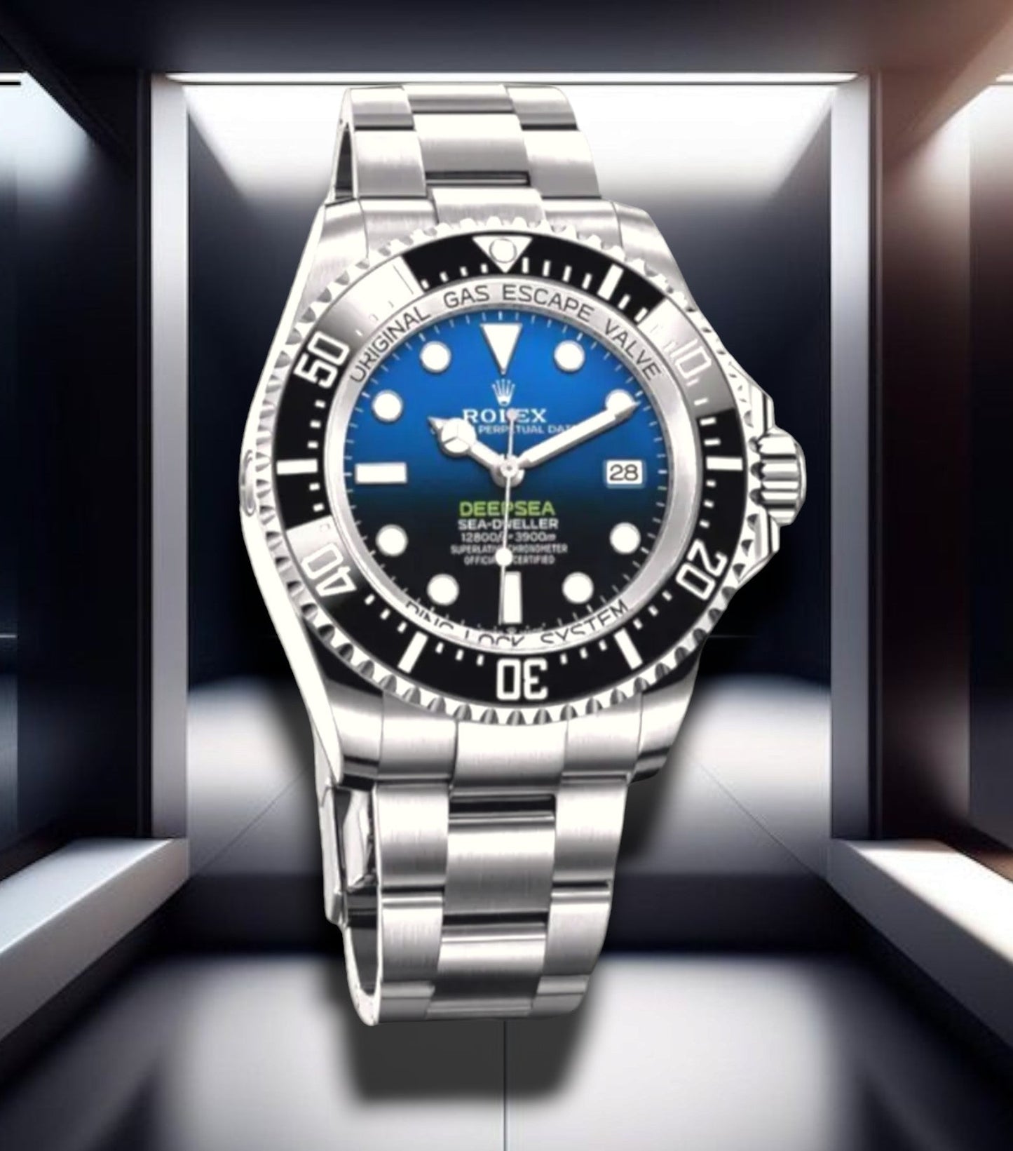 Sea Dweller Deepsea D-Blue Dial Ceramic Bezel 44mm