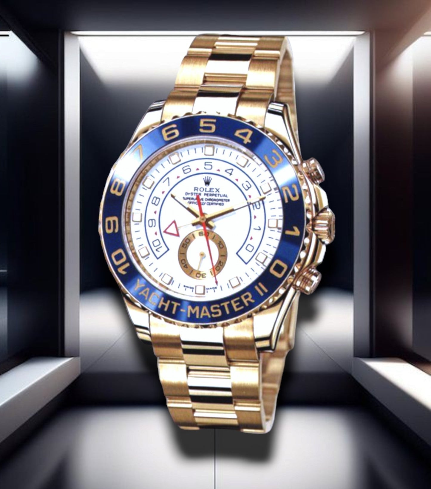 Yacht Master II Regatta Timer Gold 44mm 