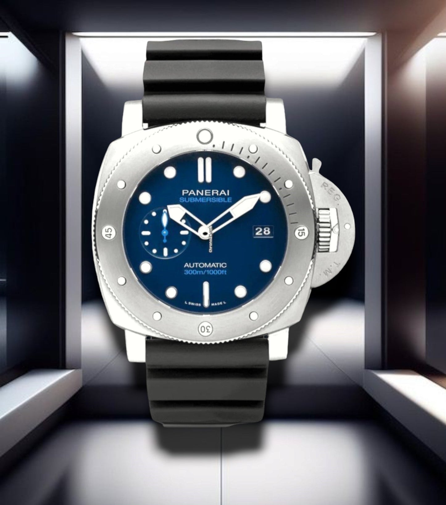 Panerai Submersible Quaranta Quattro Blue Dial 44mm