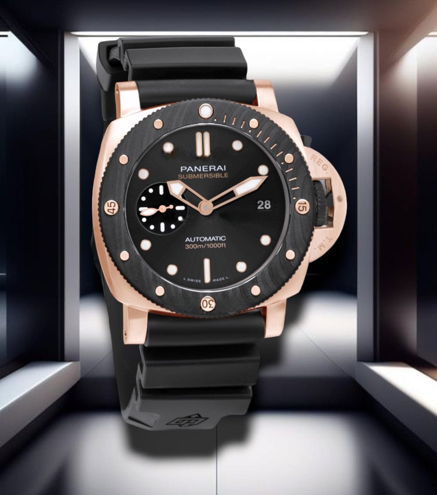 Panerai Submersible QuarantaQuattro Goldtech OroCarbo 44mm