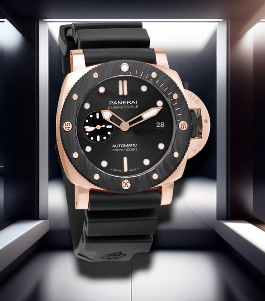 Panerai Submersible QuarantaQuattro Goldtech OroCarbo 44mm