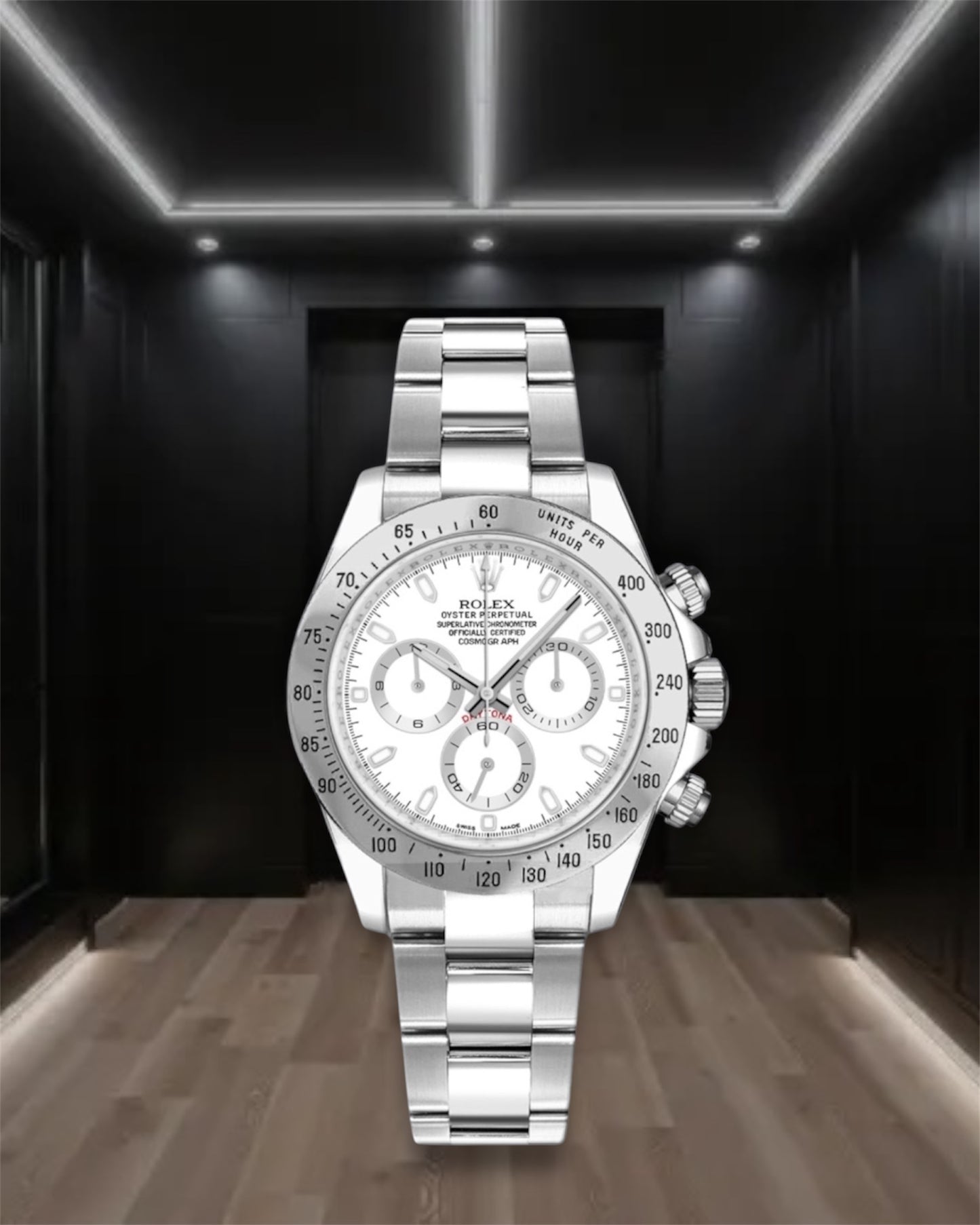 Daytona Cosmograph Steel White Dial 40mm