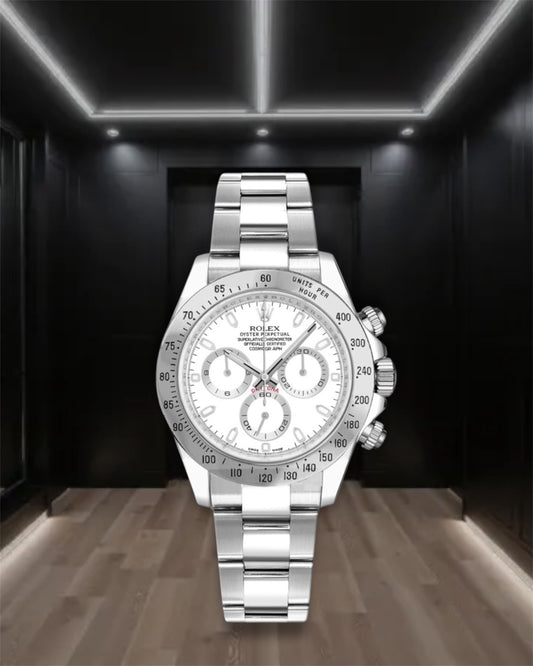 Daytona Cosmograph Steel White Dial 40mm