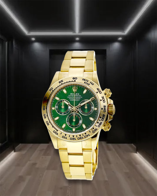 Daytona Gold Green Dial "John Mayer"40mm