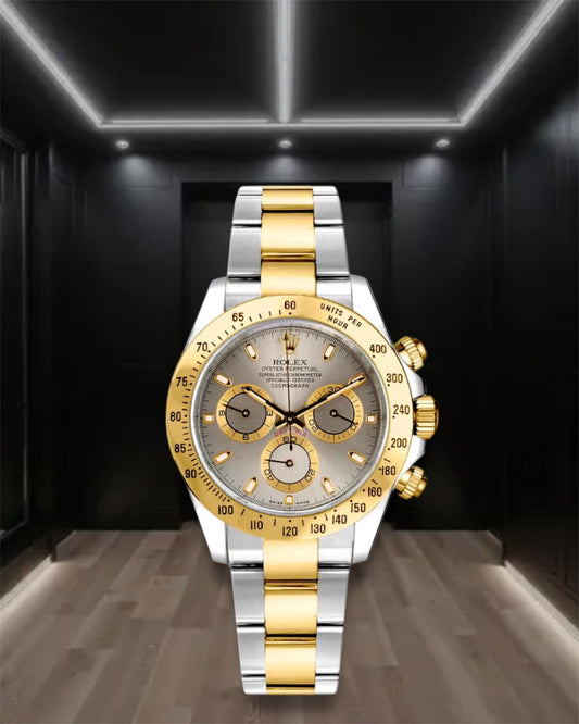 Daytona Cosmograph Two Tone Grey Dial 40mm