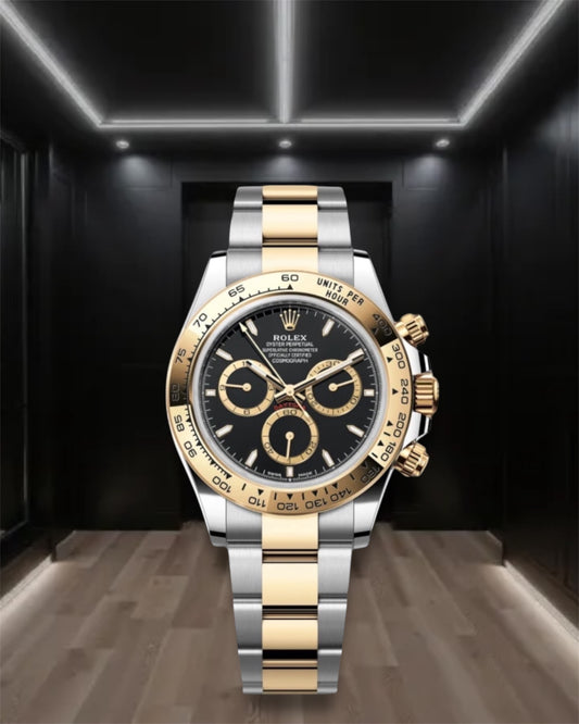 Daytona Cosmograph Two Tone Black Dial