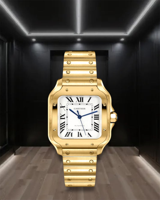 Cartier Santos De Cartier Large Gold 40mm