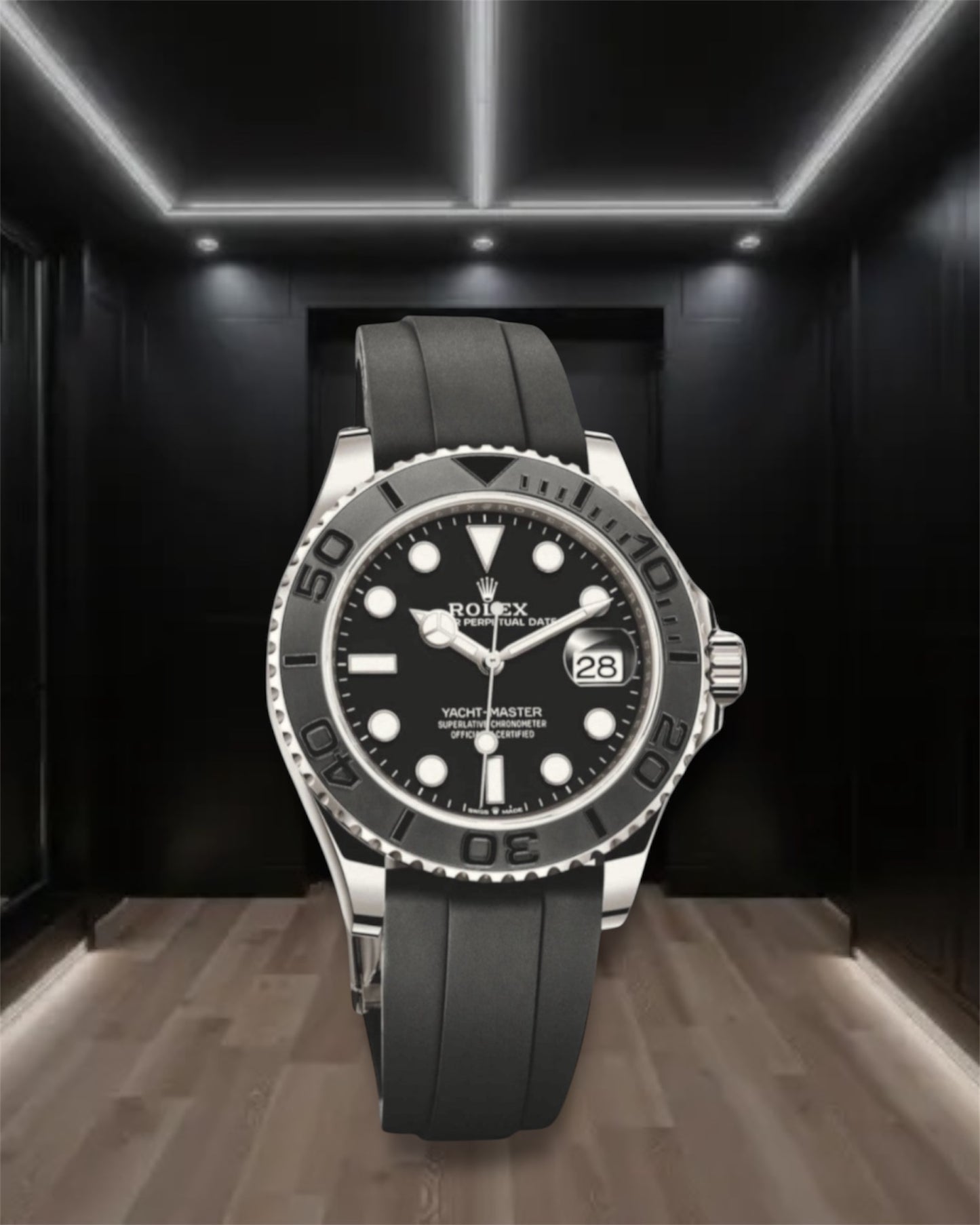 Yacht Master 42 Steel Oysterflex