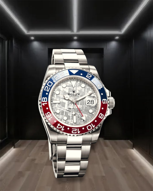 GMT-Master II Pepsi Meteorite Dial Oyster 40mm