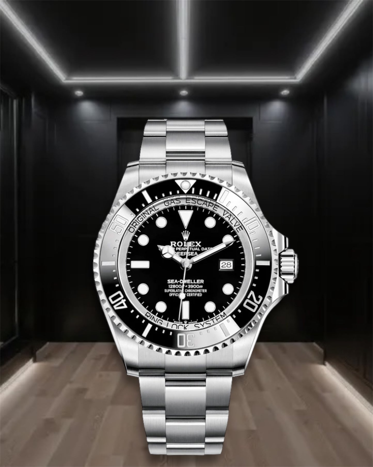 Sea Dweller Deepsea Black Dial Ceramic Bezel 44mm