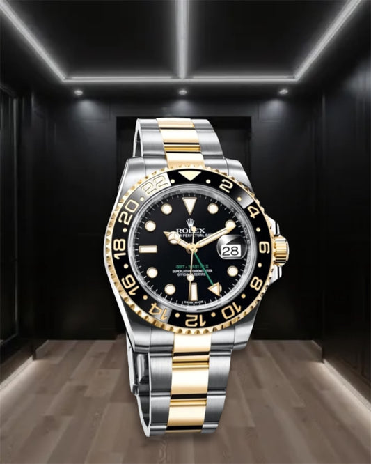 GMT-Master II 2-Tone Black Dial Oyster 40mm