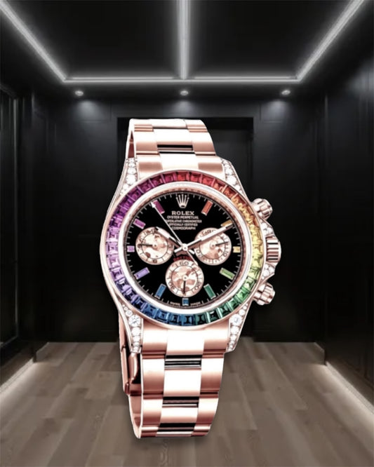 Daytona Cosmograph  Everose Gold Rainbow 40mm