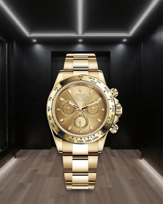 Daytona Cosmograph Gold Champagne Dial