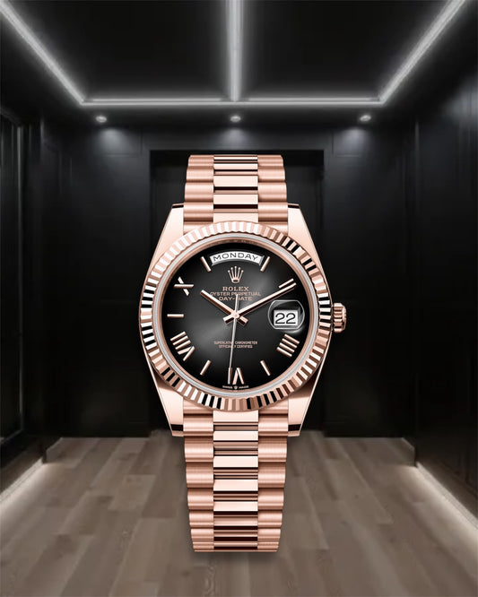 Day-Date Everose Gold Ombre Dial 40mm President 2024