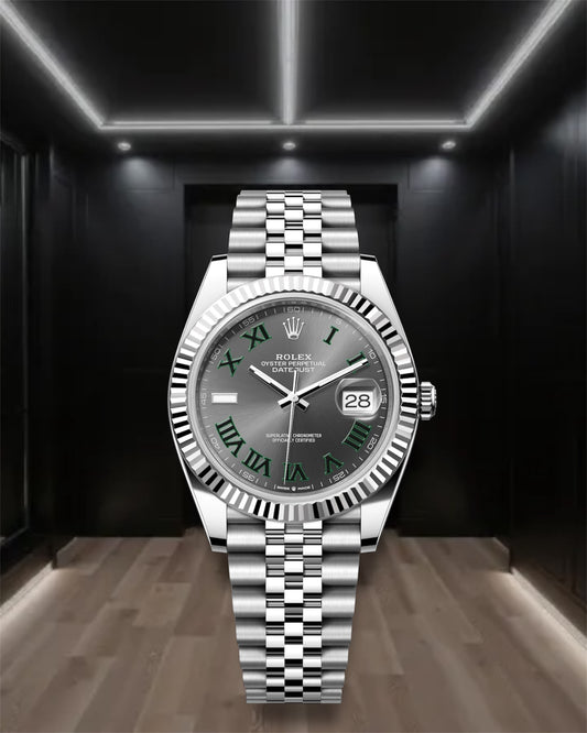 Datejust 41 Steel Roman Wimbledon Jubilee