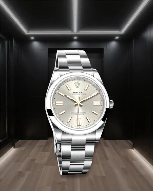 Oyster Perpetual Silver Dial 41mm