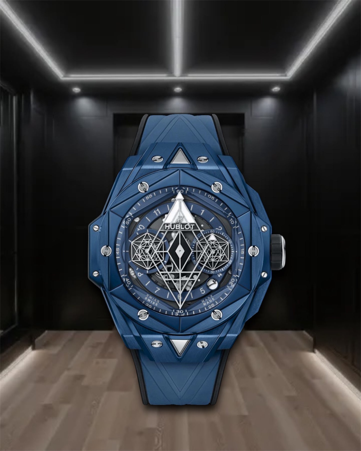 Hublot Big Bang Unico Sang Bleu II Blue Ceramic 45mm