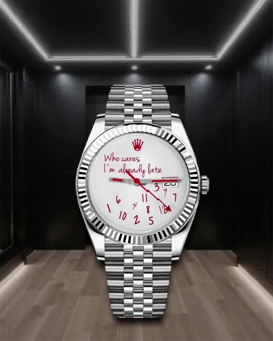 Datejust "Who Cares I'm Already late" Jubilee 41mm